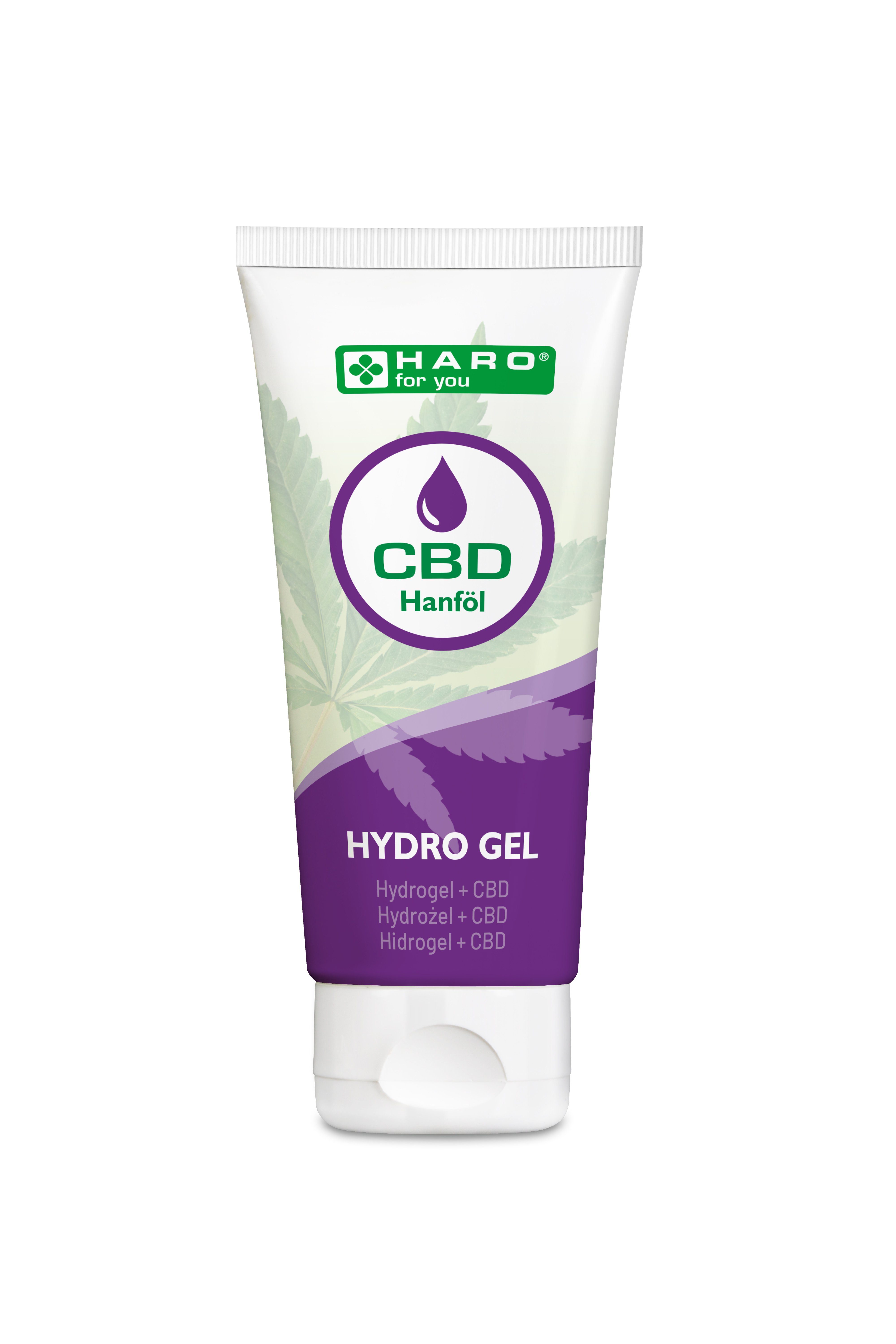 CBD Hautpflegegel Hanföl Gel HARO-MC Hydro