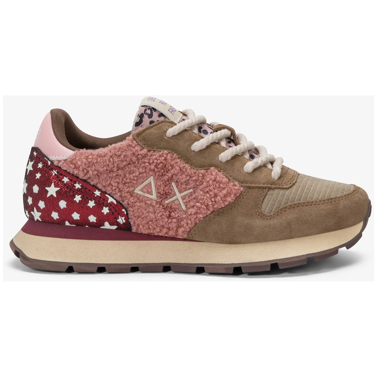 SUN 68 SUN68 Damen Sneaker - Z45208 - 93 VOLPE in beige Sneaker
