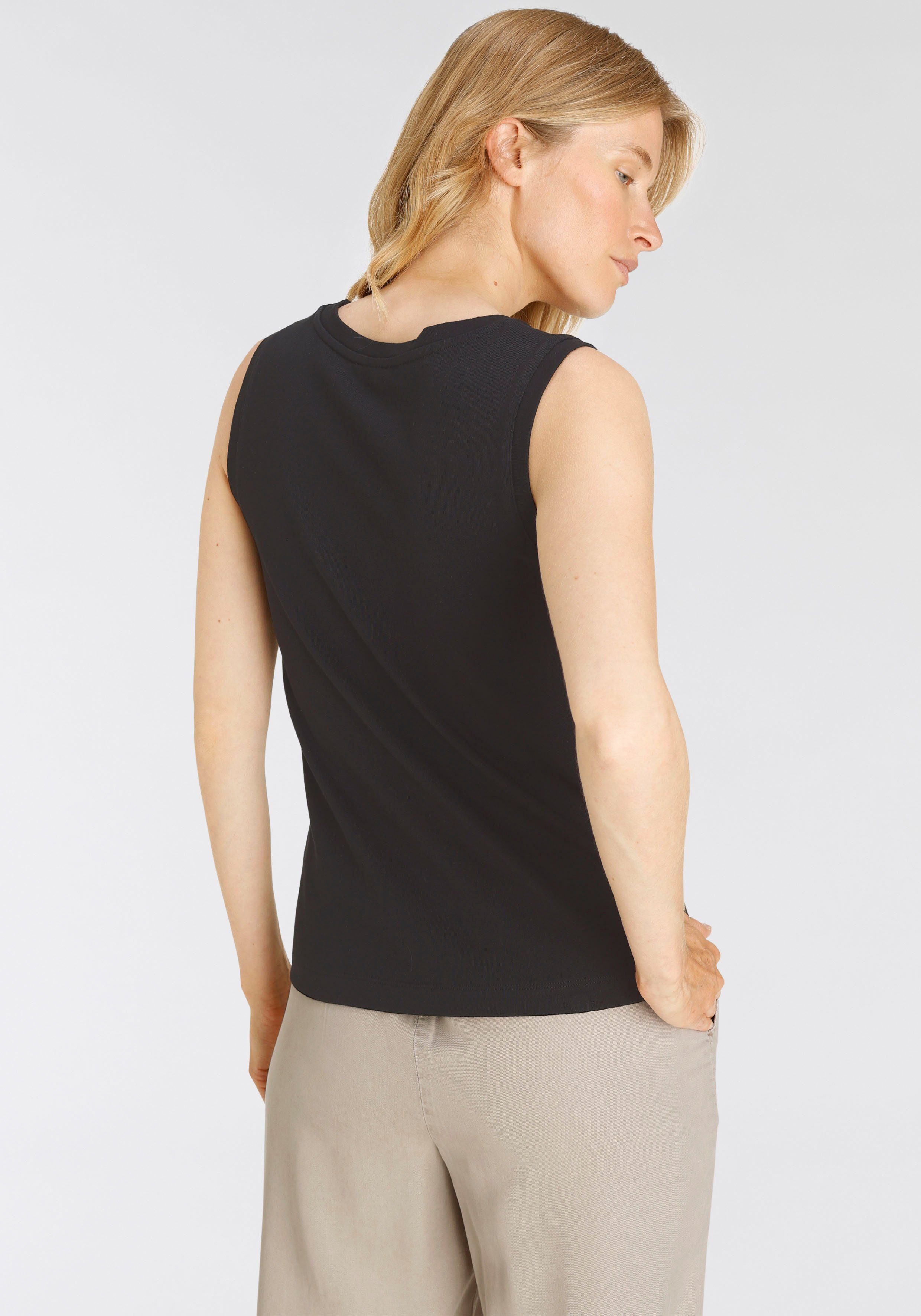 zertifiziert Shirttop GOTS COLLECTION products schwarz CIRCULAR OTTO -