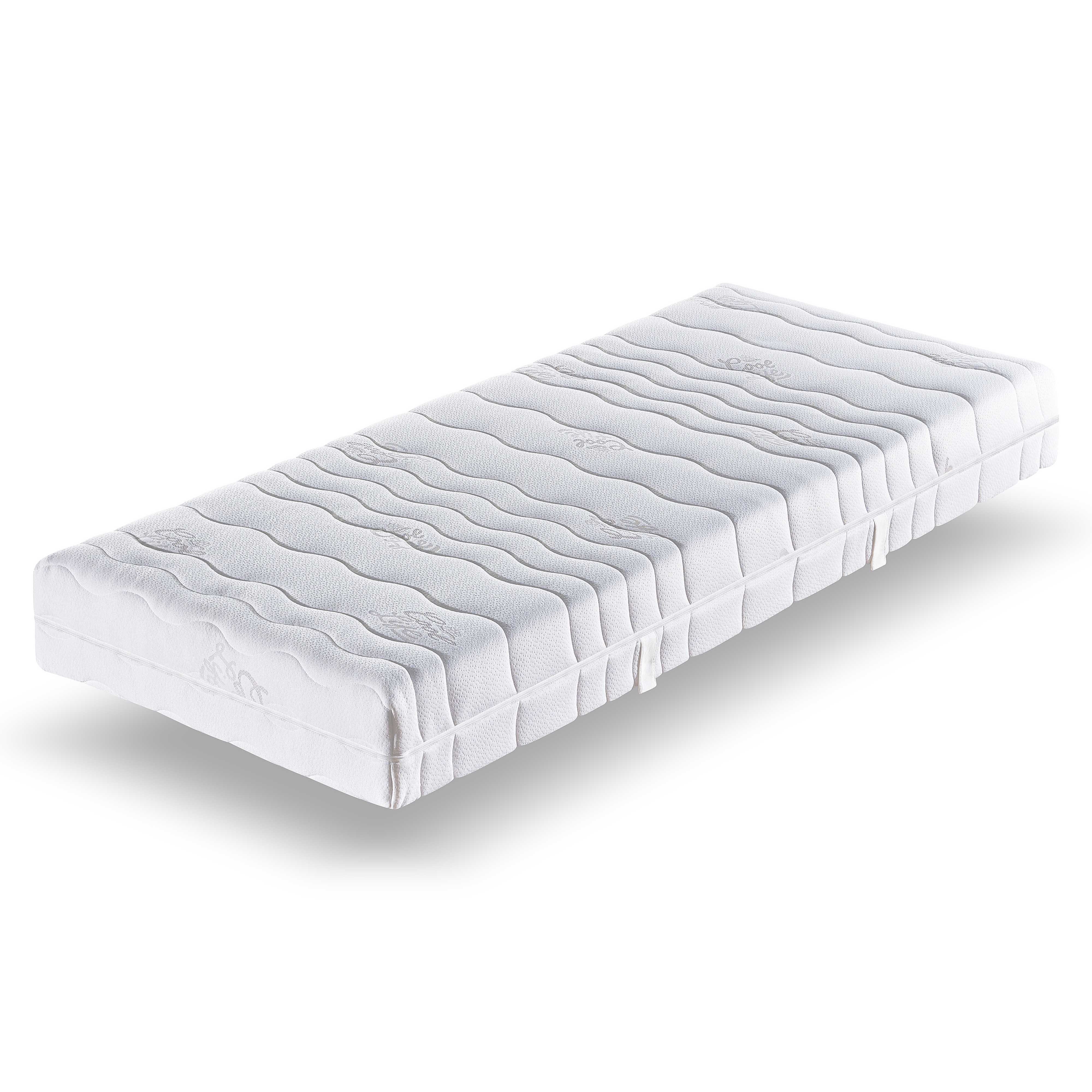 Visco-Matratze VISCO-50 mit Exclusiv-Cool Life® Bezug, Betten-ABC, 19 cm hoch, Mittel H2,5, geeignet für Kinder ab ca. 2 Jahren und Erwachsene