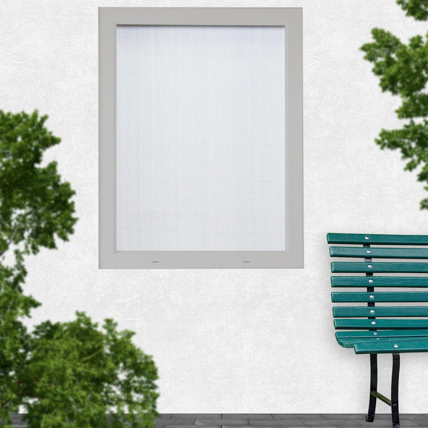 Nematek Insektenschutz-Fensterrahmen Polyester Fliegennetz Fenster - günstig online kaufen