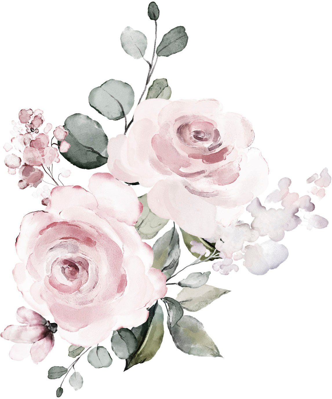 queence Wandtattoo Charleen (1 St), Rosen, günstig online kaufen