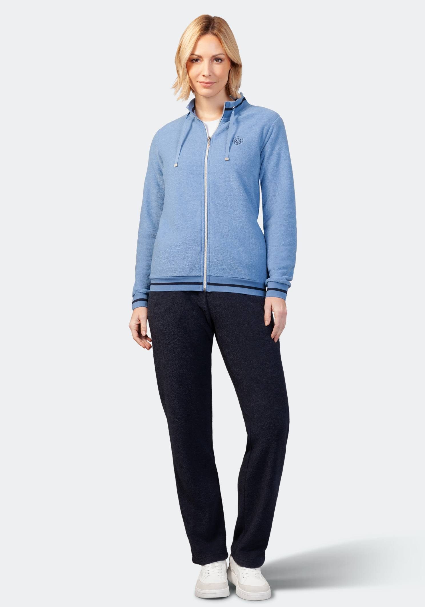 Hajo Hausanzug Homewear Anzug, Bouclé