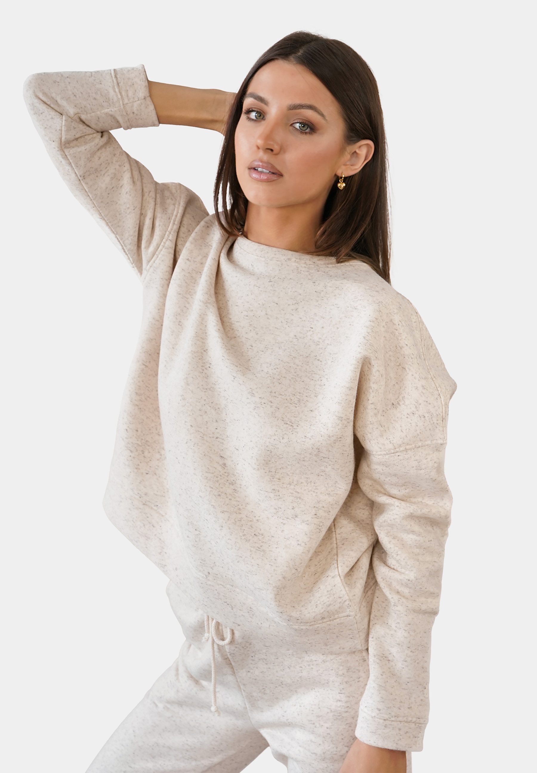 OMBRE Sweatshirt Bequemer Oversize-Sweatshirt