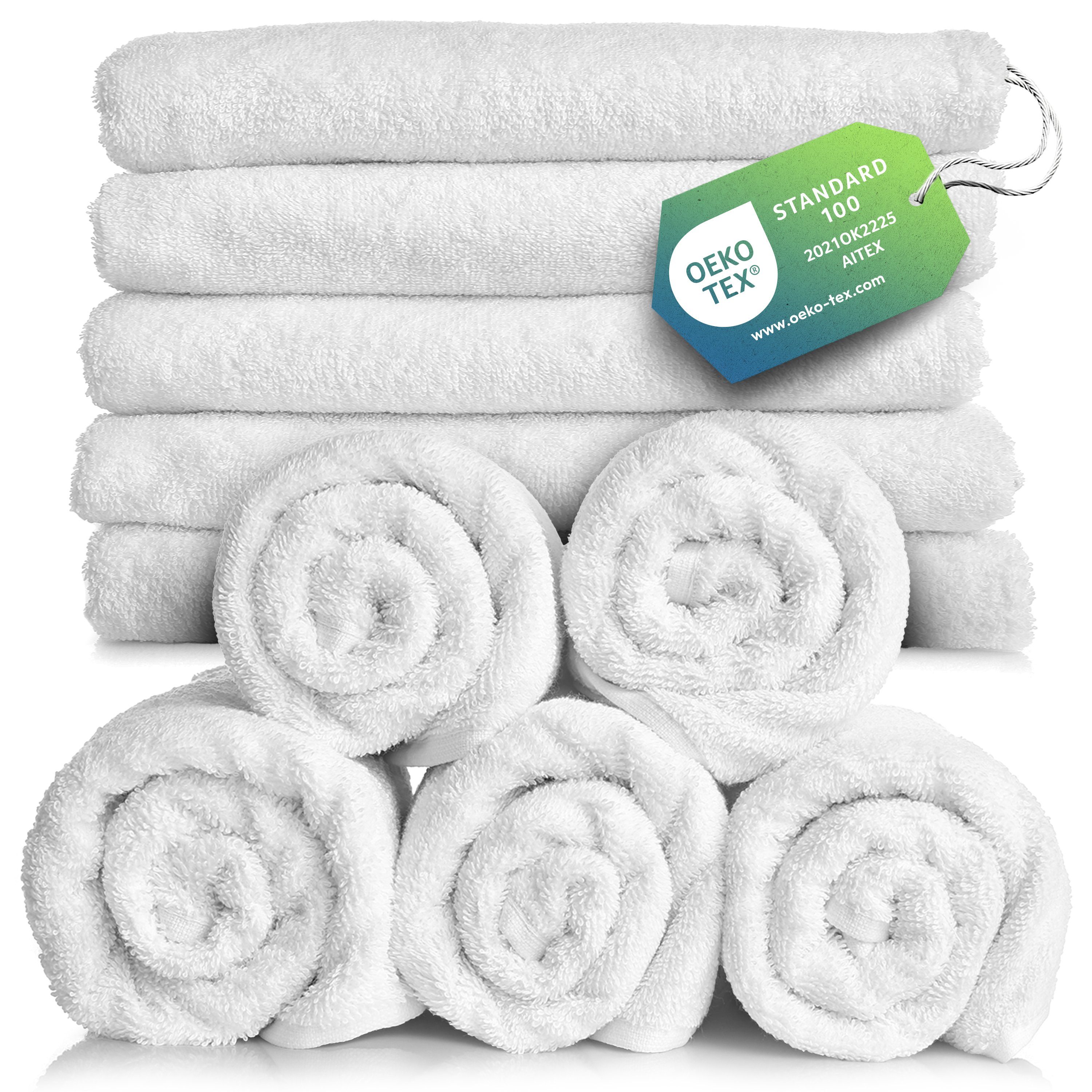 Slummer Seiftuch 10er Set Seiftücher Gästehandtücher 30x30 cm Gesichtshandt günstig online kaufen