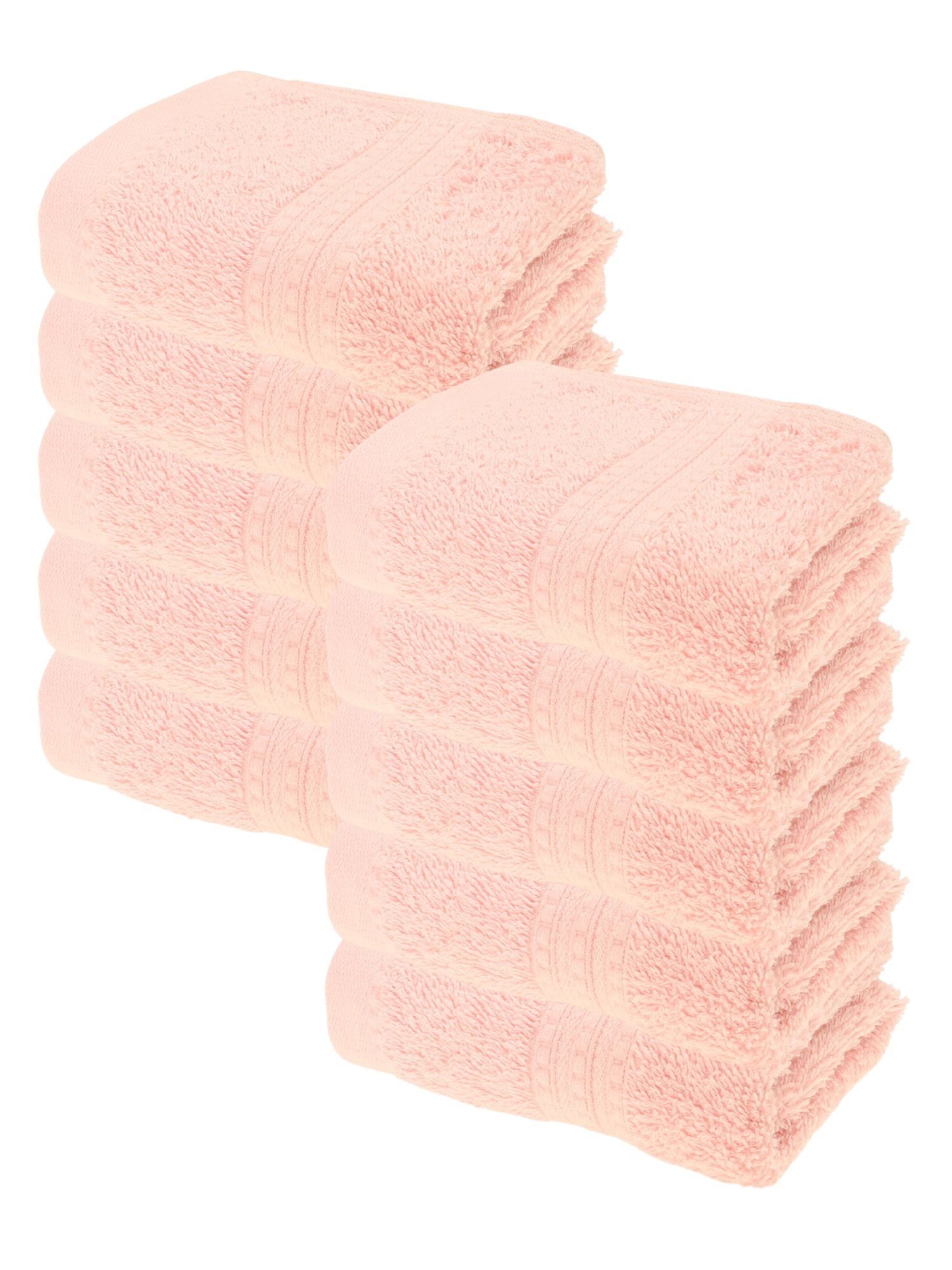 Julie Julsen Handtücher 10-Handtücher-Rosa, Bio-Baumwolle (10-St) günstig online kaufen