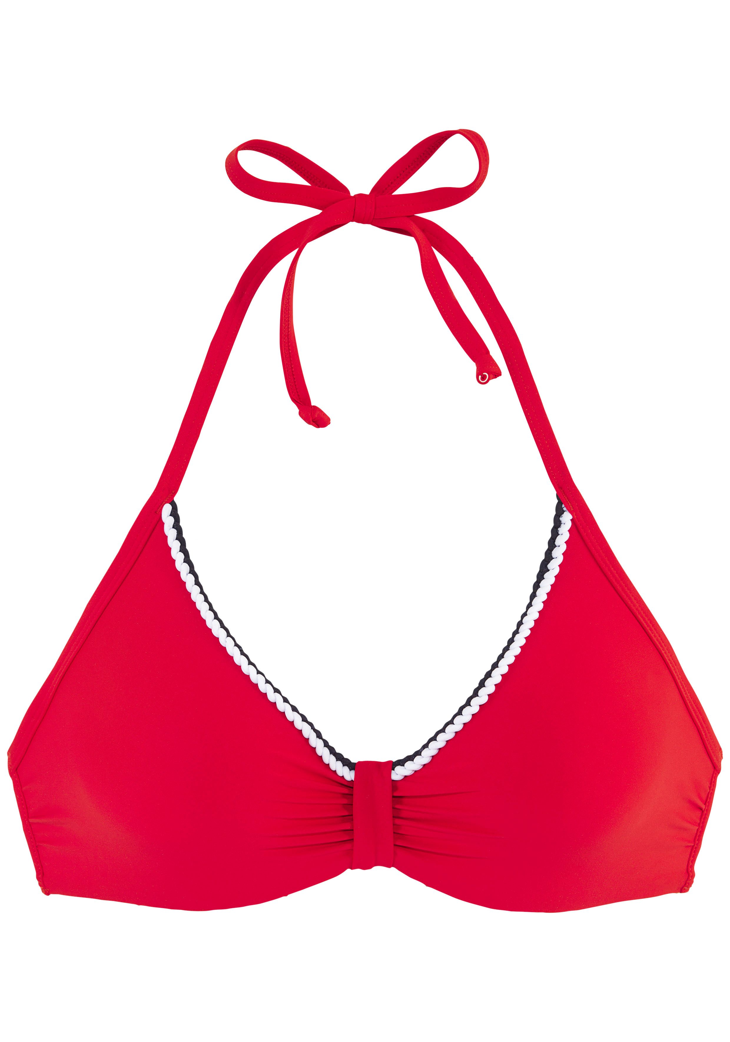 s.Oliver Bügel-Bikini-Top Junis, mit geflochtenen Details günstig online kaufen