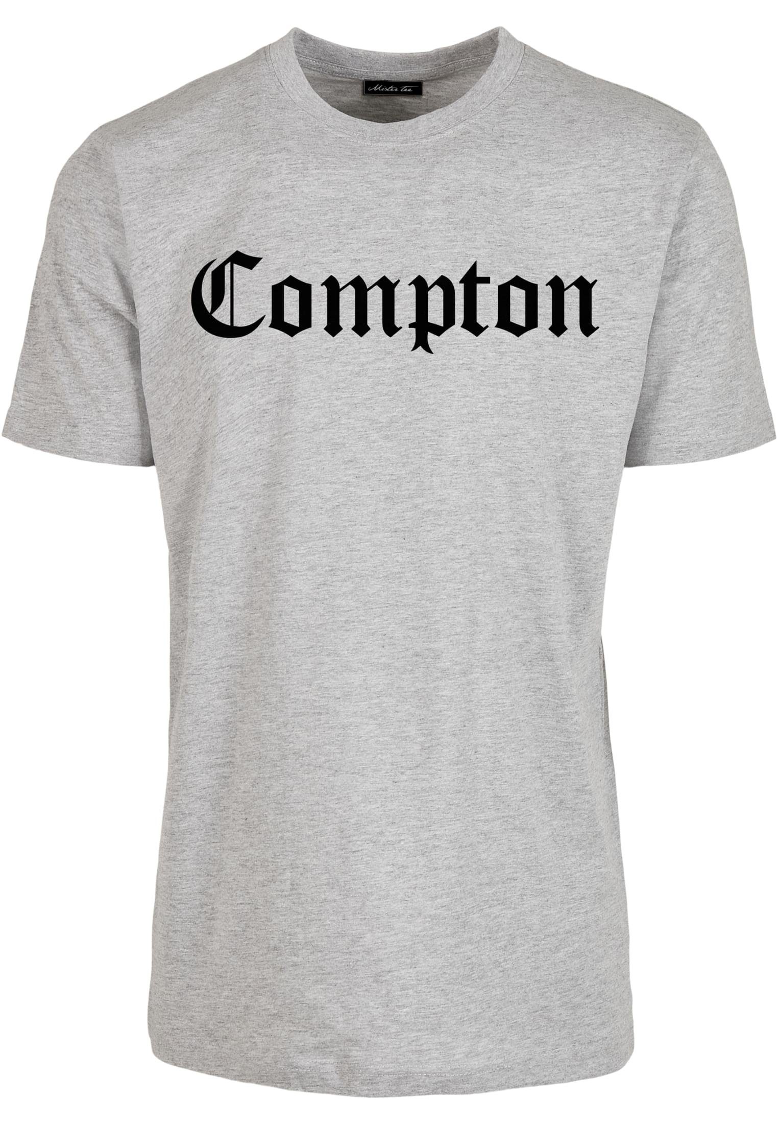 MisterTee T-Shirt Herren Compton Tee (1-tlg) heathergrey