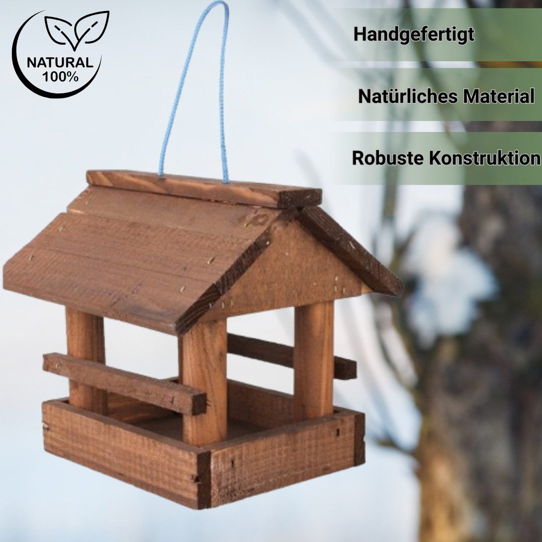 nm_trade Vogelhaus Vogelfutterhaus aus Holz Vogelfutterspender günstig online kaufen