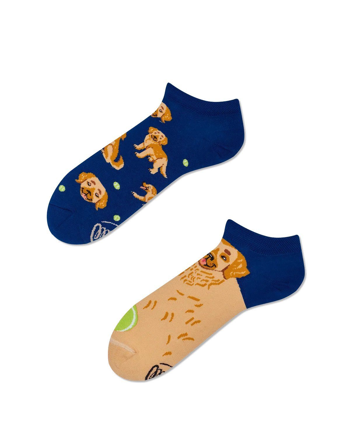 Sneakersocken Many Mornings Sneaker Golden Boy