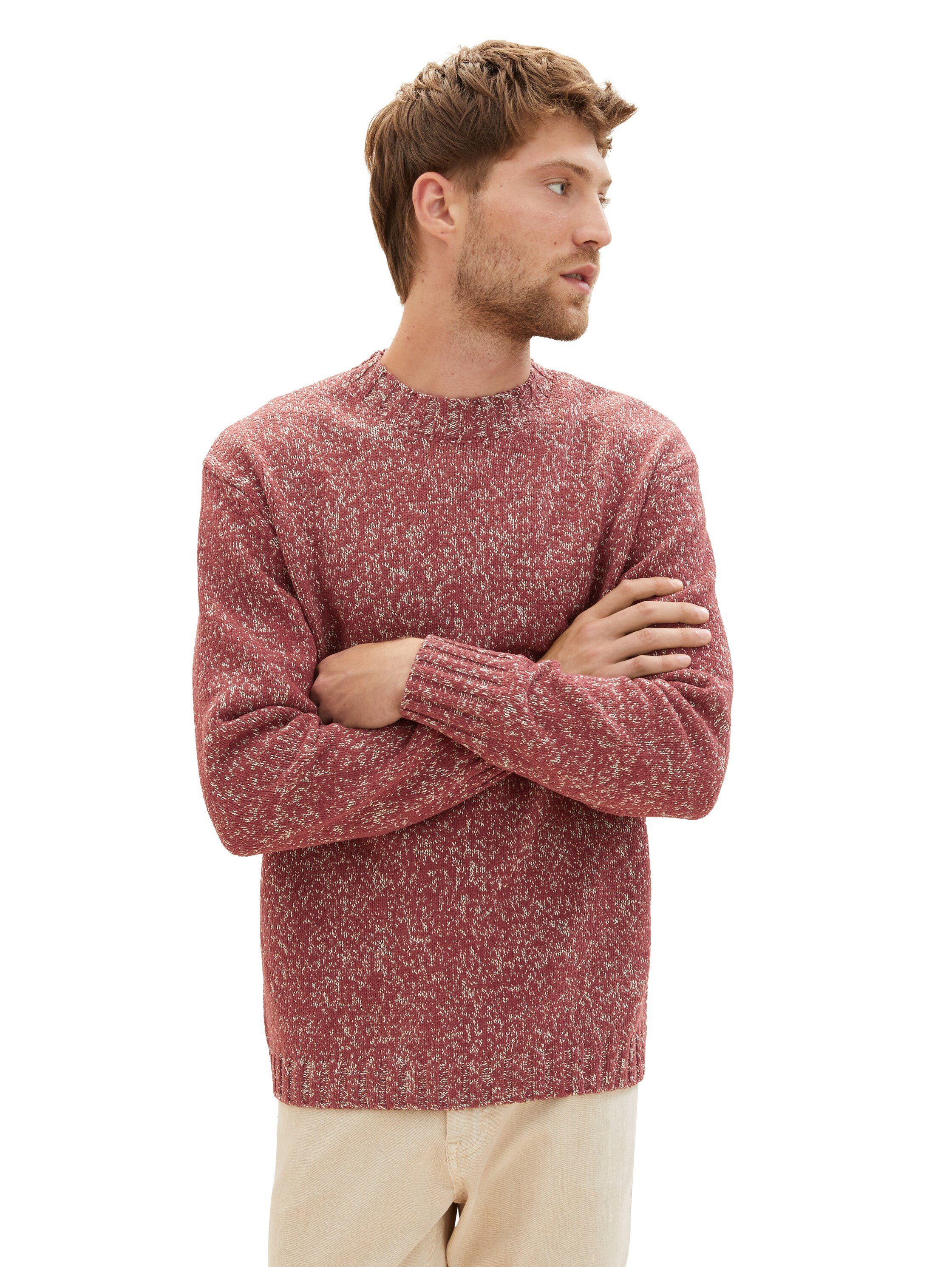 TOM TAILOR Strickpullover mit Markenlabel günstig online kaufen