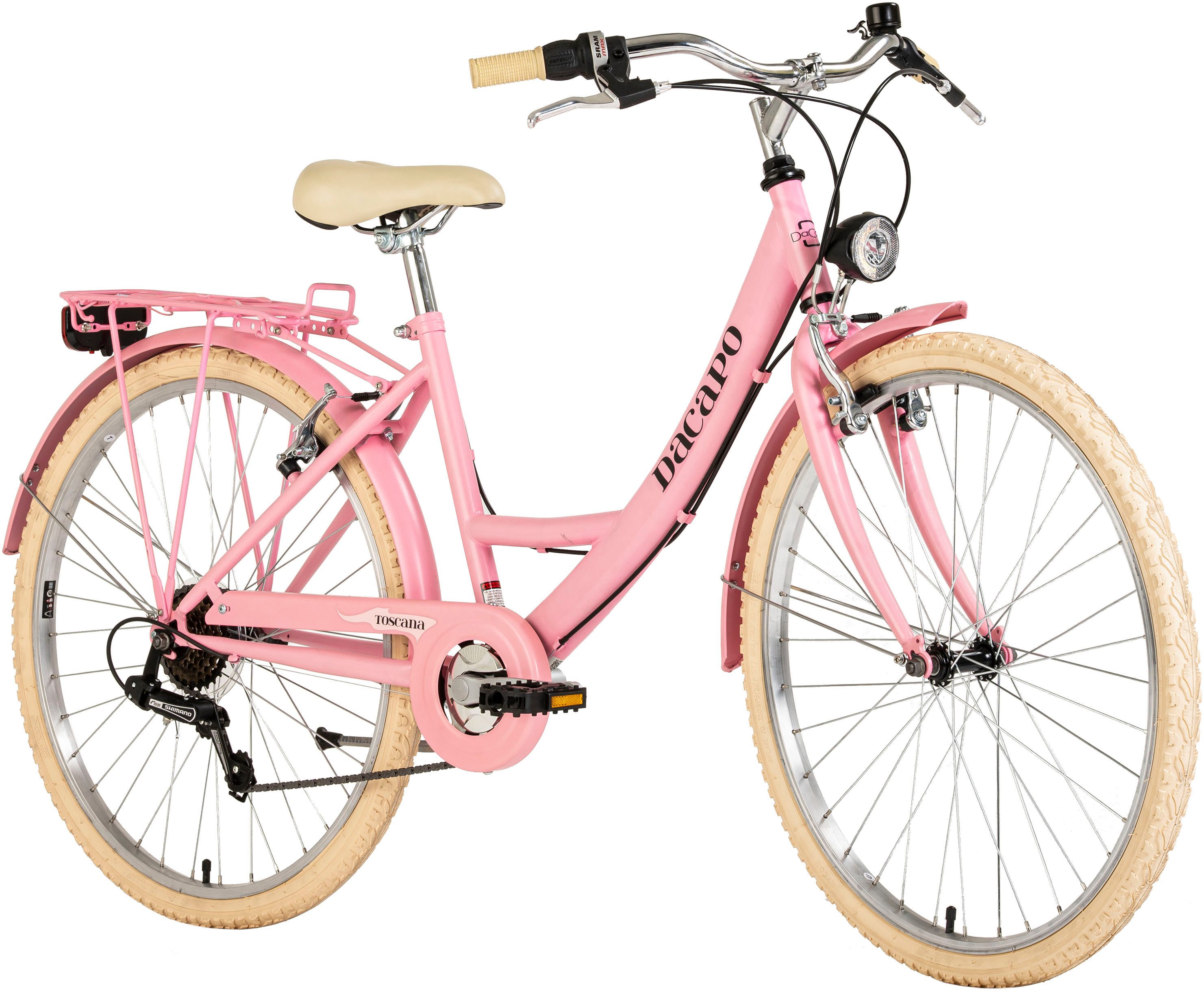 Dacapo Cityrad Toscana, 6 Gang, Kettenschaltung