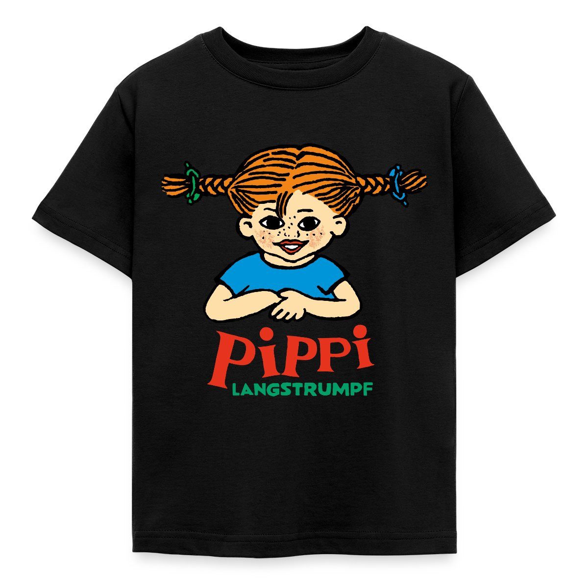 Spreadshirt T-Shirt Pippi Langstrumpf Logo Kinder T-Shirt (1-tlg)