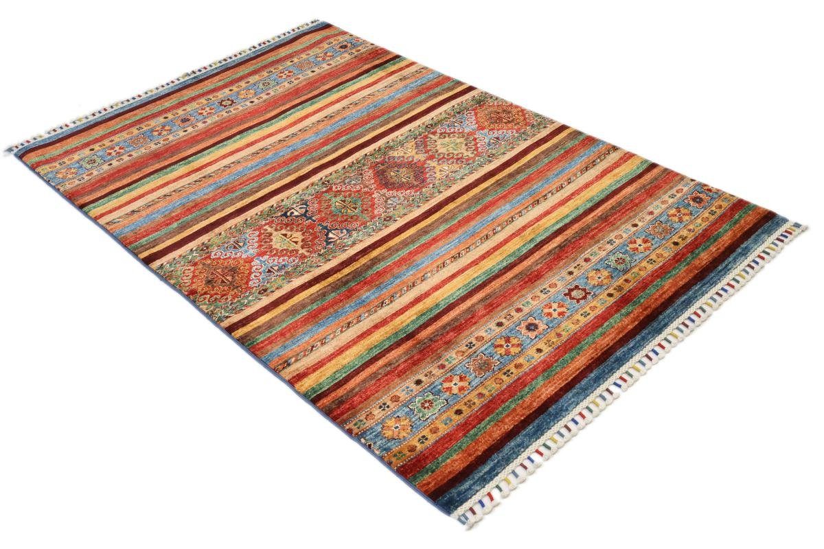 Trading, 5 Orientteppich Orientteppich, Handgeknüpfter Arijana rechteckig, Höhe: Nain Shaal 125x186 mm