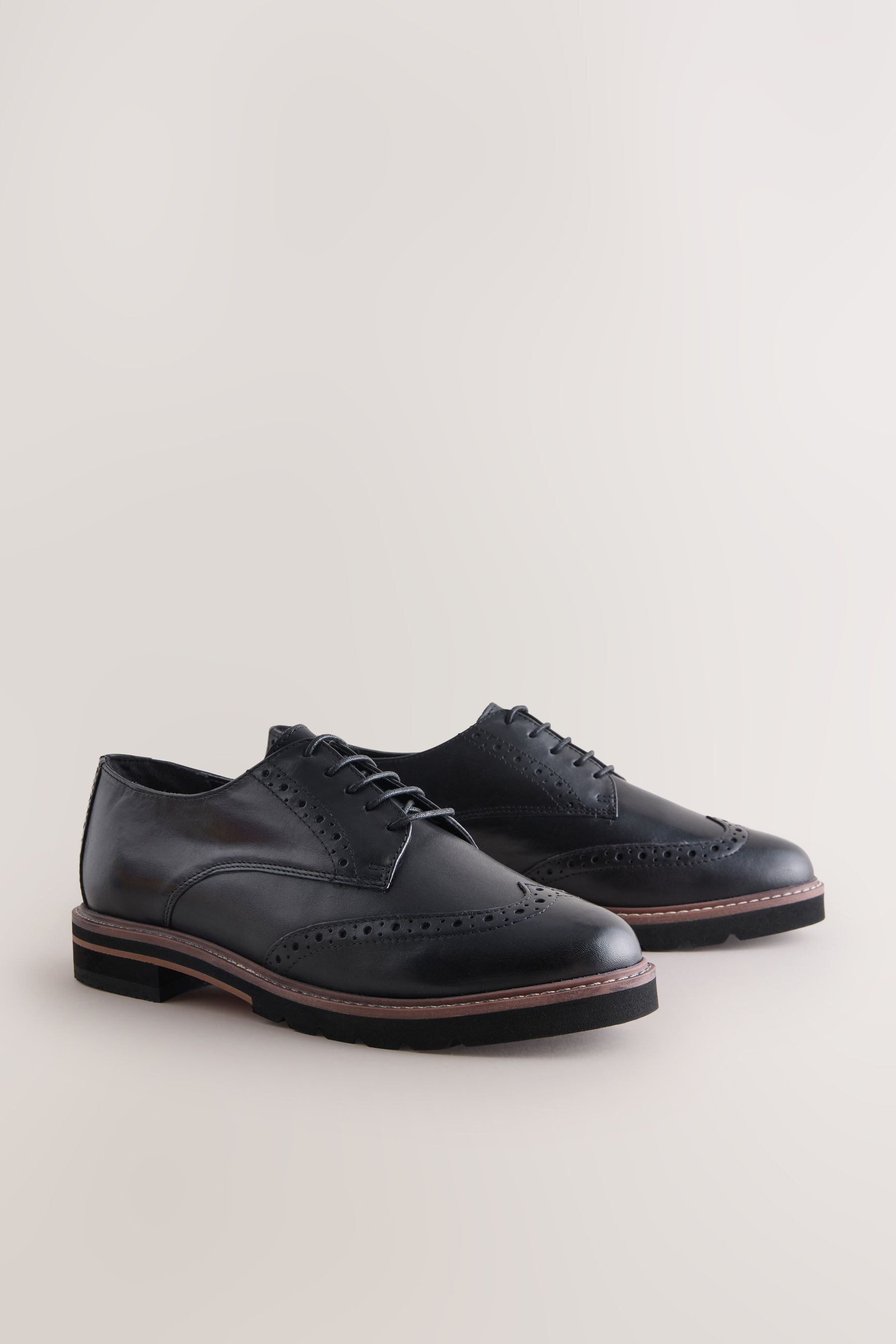 Next Forever Comfort® Budapester-Schnürschuhe aus Leder günstig online kaufen