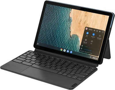 Lenovo Lenovo IdeaPad Duet Chrome Tablet mit Pen Chromebook (25,65 cm/10,1 Zoll, MediaTek P60T, Mali-G72 MP3, Lenovo USI Pen)