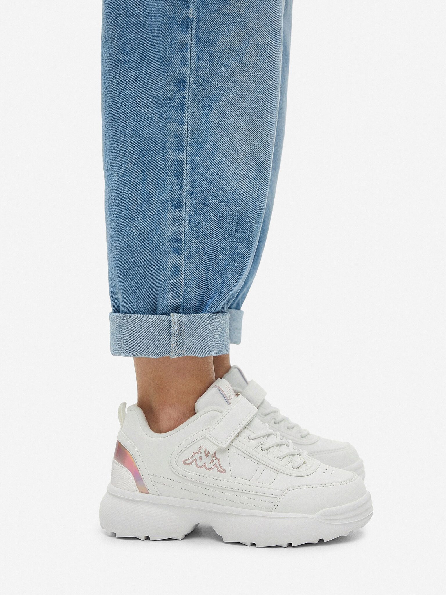 Kappa Kappa Girl Sneakers Weiß KAPPA-CEO-SS24-3CK10 Weiß Sneaker