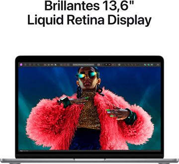 Apple MacBook Air 13" Notebook (34,46 cm/13,6 Zoll, Apple M3, 10-Core GPU, 1000 GB SSD)