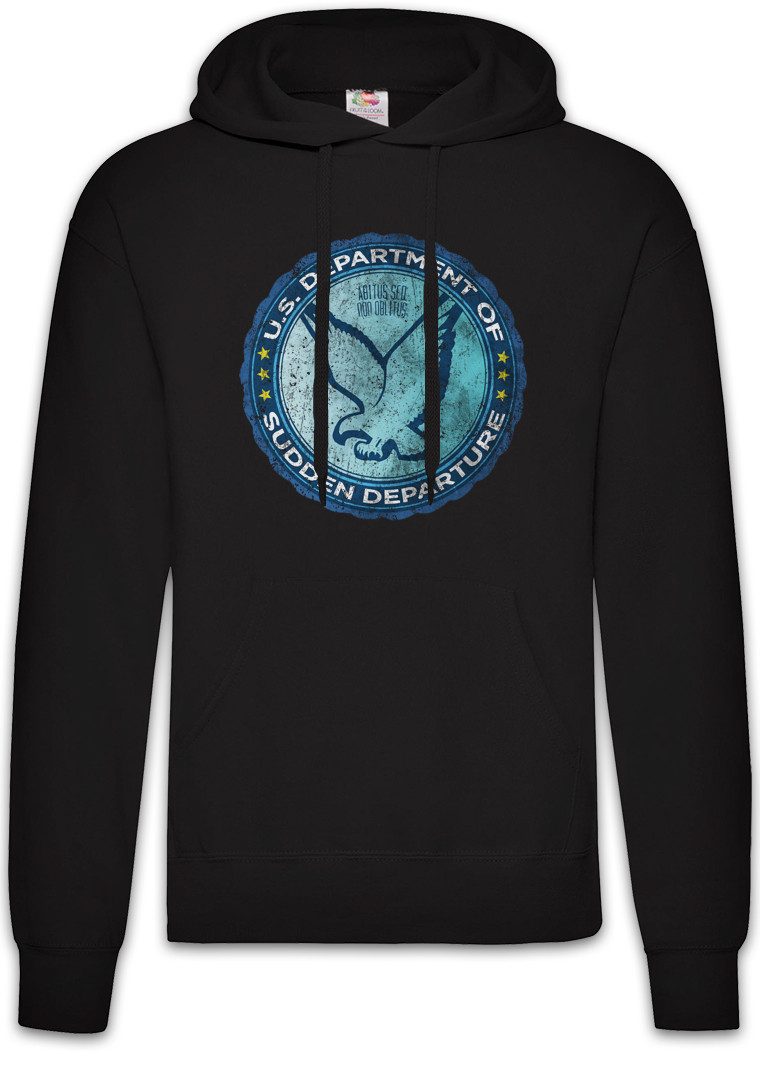 Hoodie U.S. Department Of Sudden Departure Herren Hoodie The Zeichen Logo