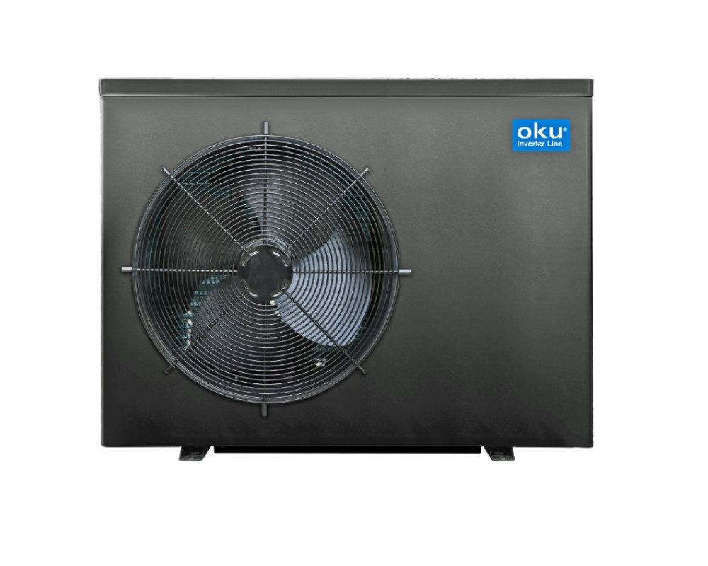 OKU Pool-Wärmepumpe Wärmepumpe OKU Inverter-Pro Beckengröße 30-50 m³ 12,5 kW