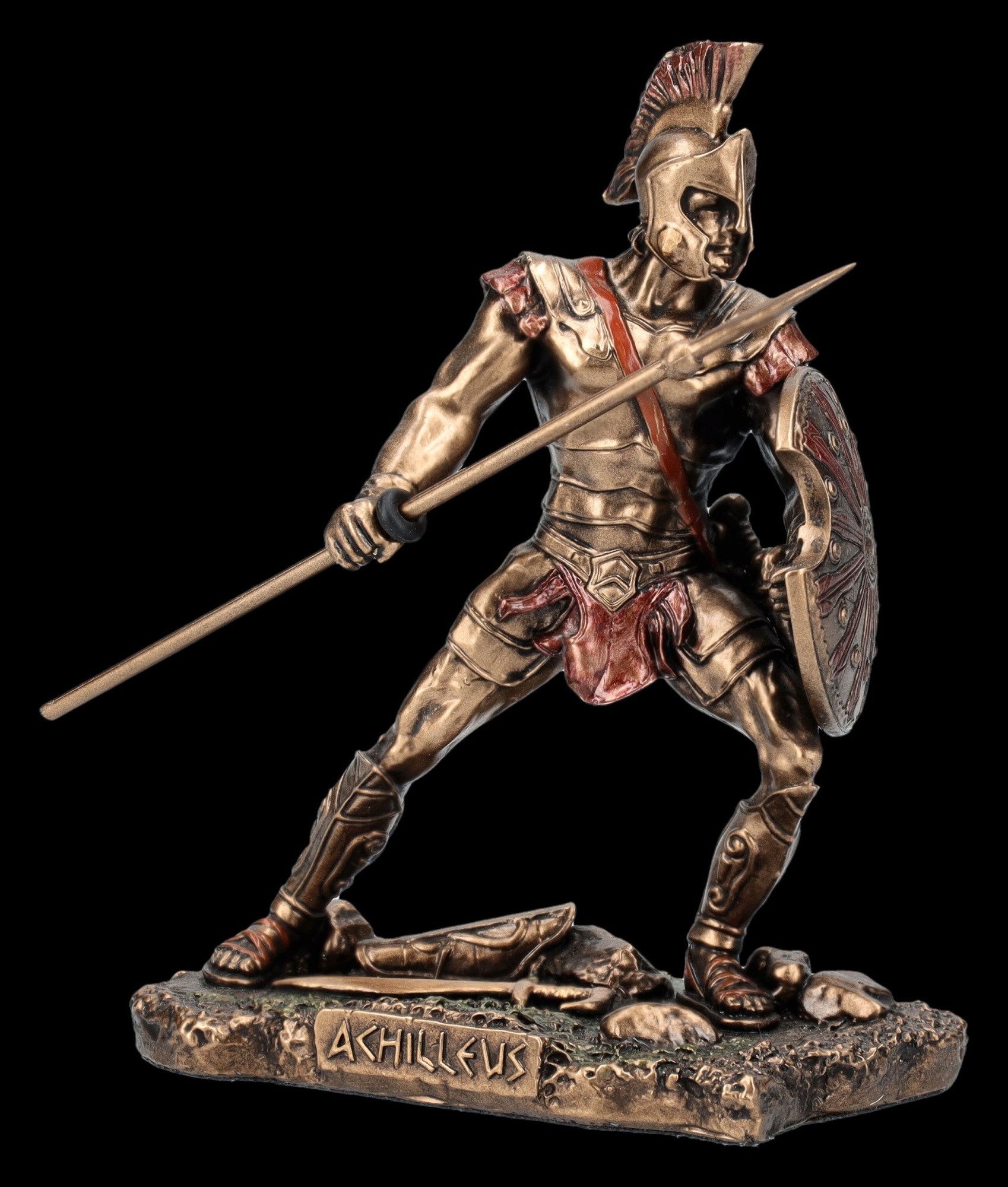 Figuren Shop GmbH Dekofigur Achilles Figur Miniatur - Trojanischer Held - V günstig online kaufen