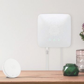 AIRTHINGS Luftreiniger House Kit Smart Home Radondetektor Raumluftqualitätssystem, Sensoren für Temperatur, Luftdruck und CO2 Messgerät, Sprachsteuerung