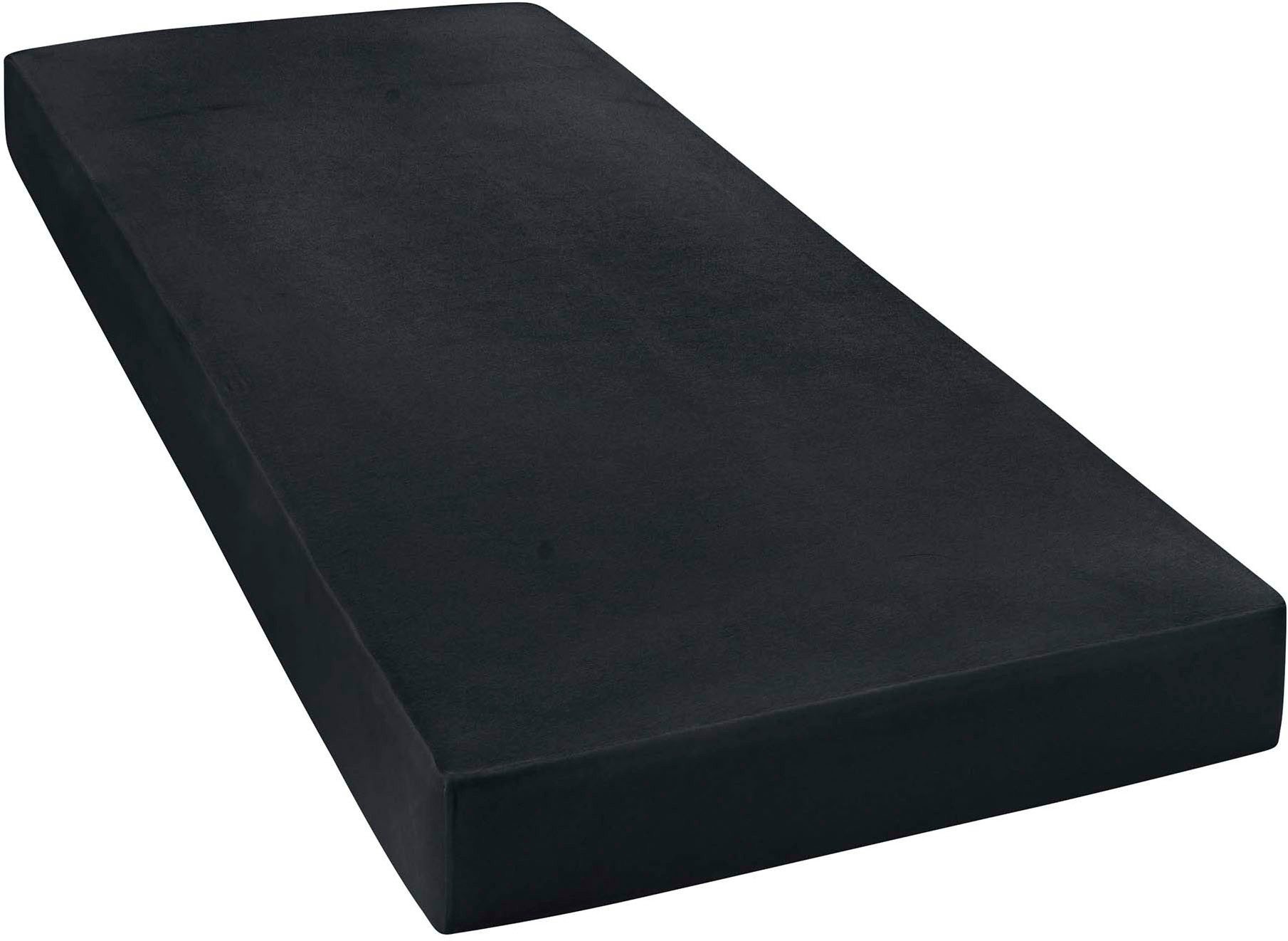 Janine Spannbettlaken ELASTIC 5002 Jersey Bettlaken mit Elasthan, 190 g/m², Jersey-Elasthan, Gummizug: rundum, (1 Stück), für Matratzen bis 35 cm Höhe, 95% Baumwolle, hochwertig, langlebig