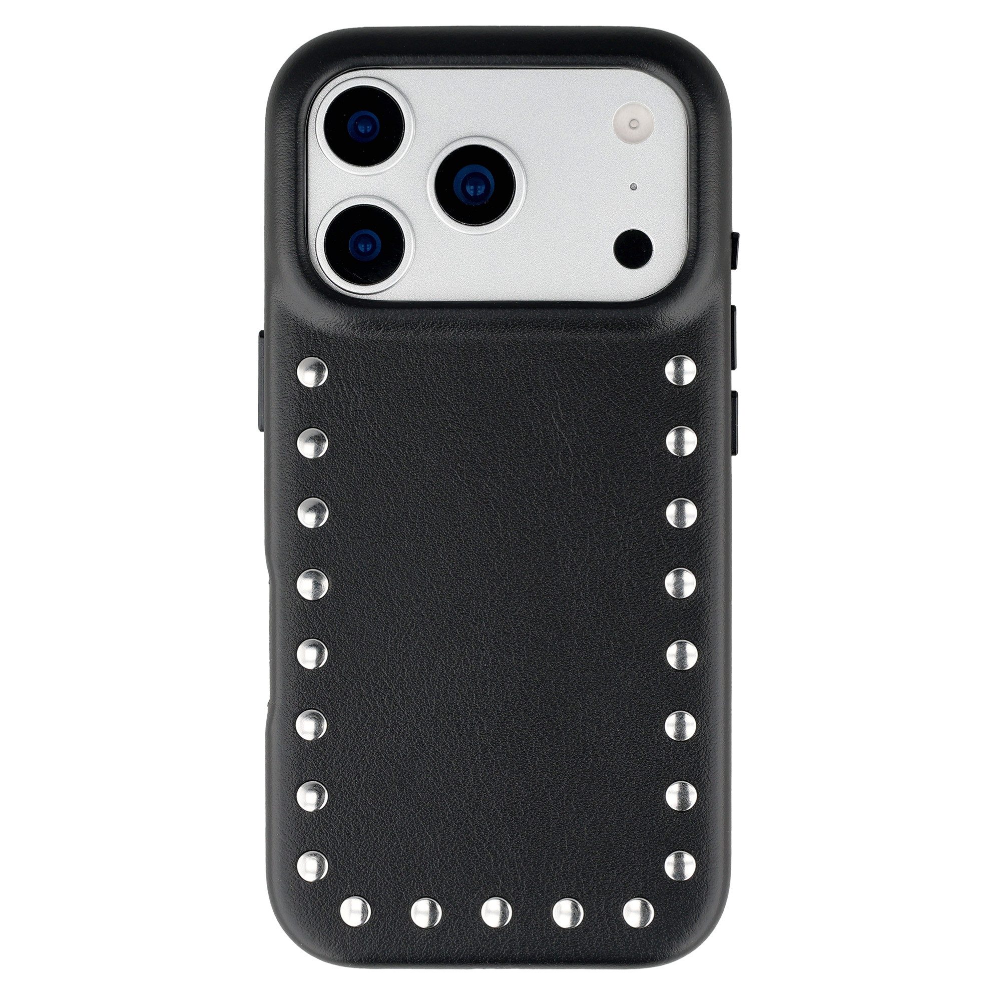 Selencia Backcover Selencia Studs Backcover mit MagSafe Apple iPhone 17 Pro Max - Velvet
