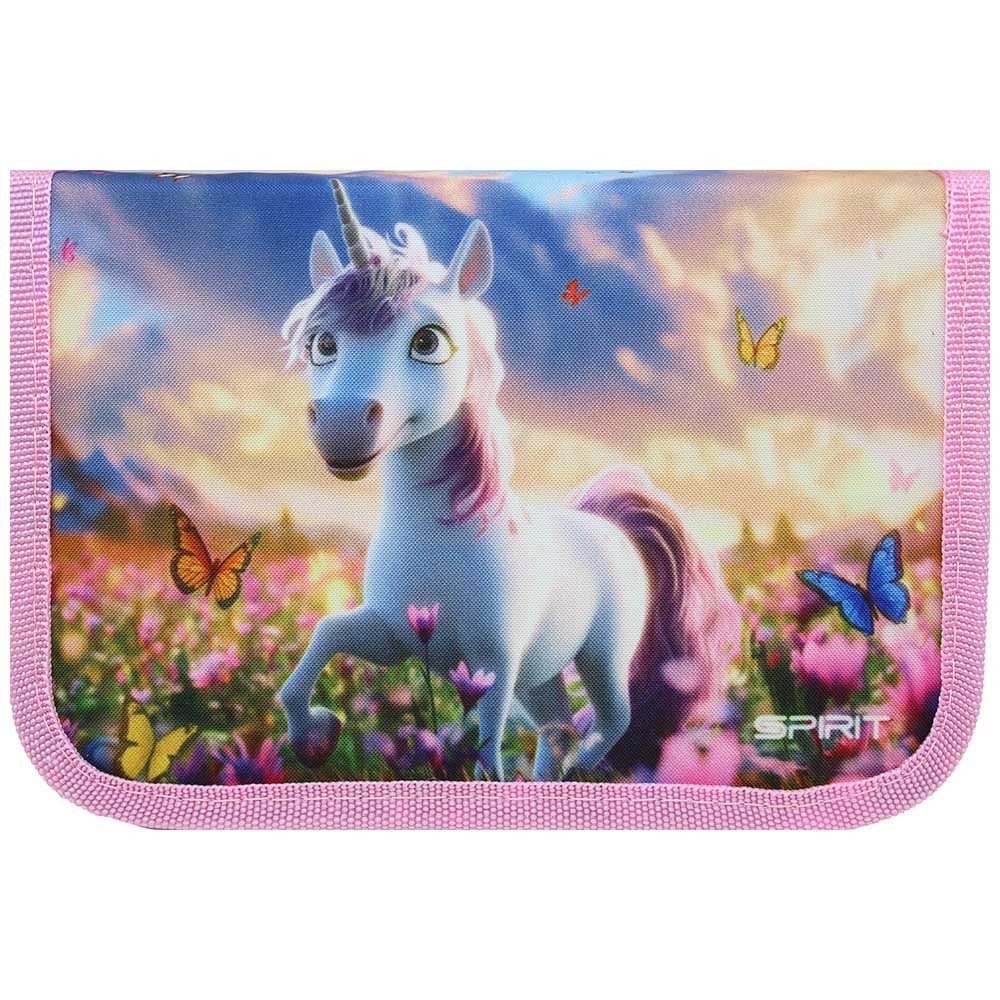 Spirit Federmäppchen 28-teilig 2025 Mädchen Mini Pony Einhorn
