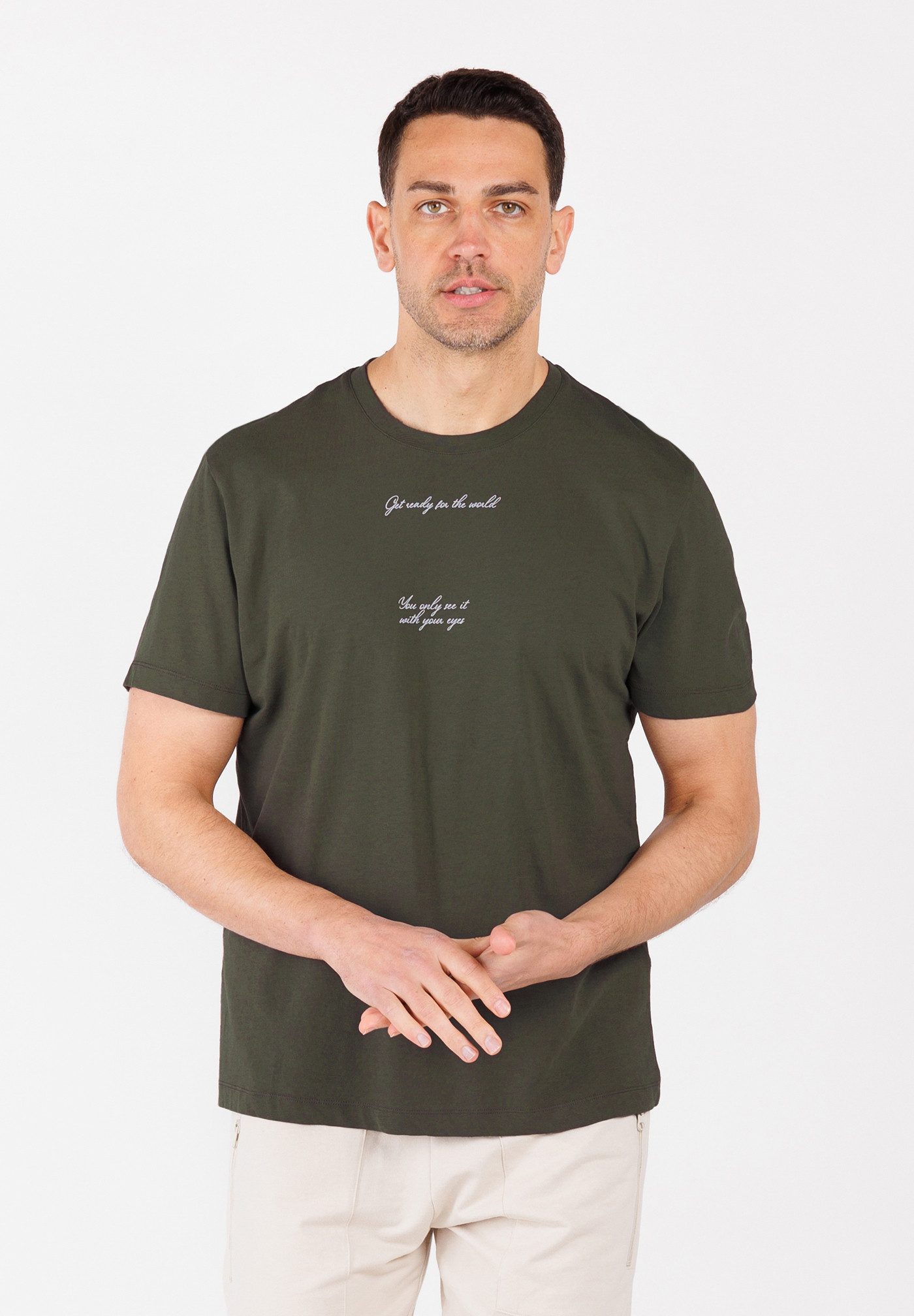 T-Shirt MT KLPOSTCARD round-loose