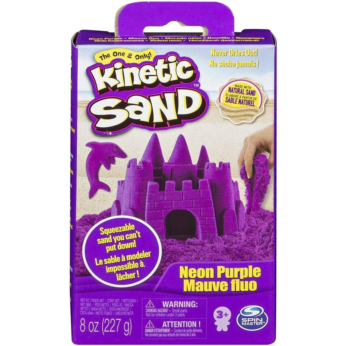 Spin Master Spielsand Spin Master Kinetic Sand - Nachfüllpackung 226 g, 1 Stück, 4-fach sort