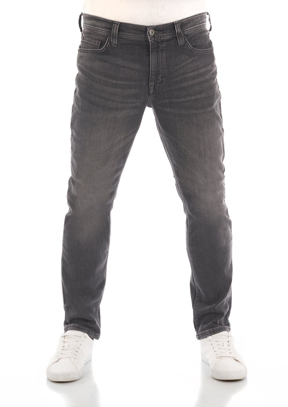 MUSTANG Slim-fit-Jeans Jeanshose DENIM Vegas Slim Stretch Herren mit Hose BLACK (4000-783) Fit Denim