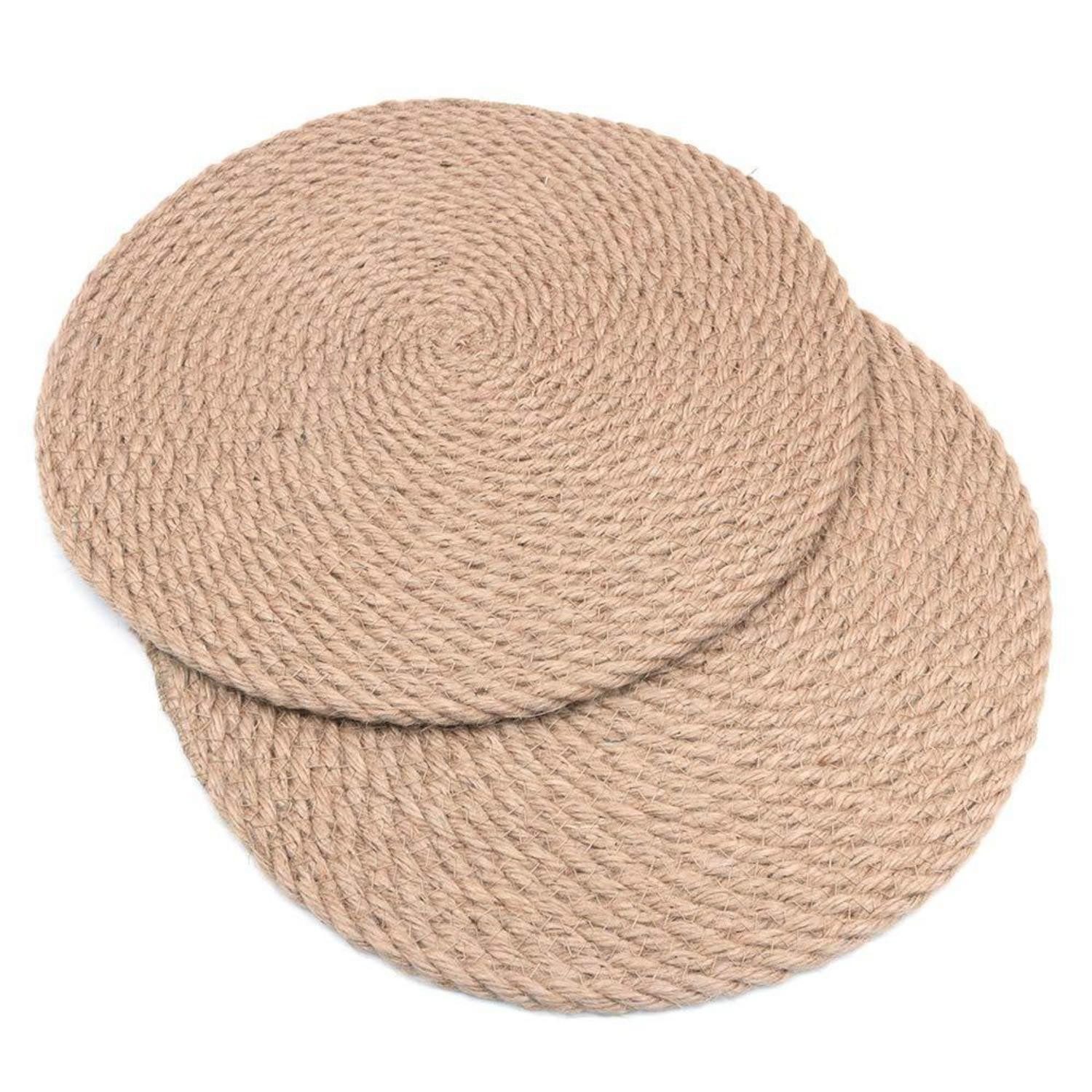 LuxusKollektion Topfuntersetzer Rattan Isolierpad 9.5 Zoll