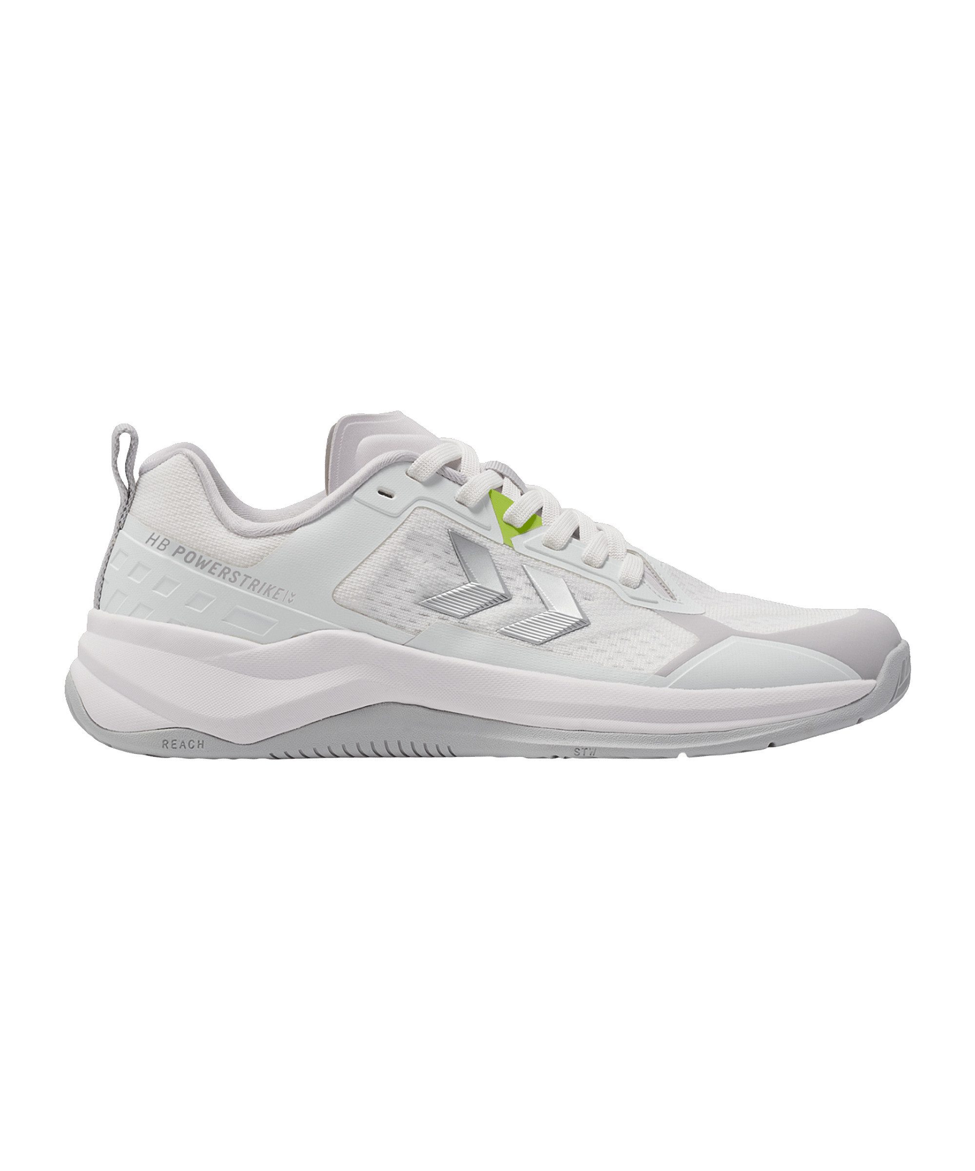 hummel Hummel Hb Powerstrike Pro Weiß Unisex Hallenschuh