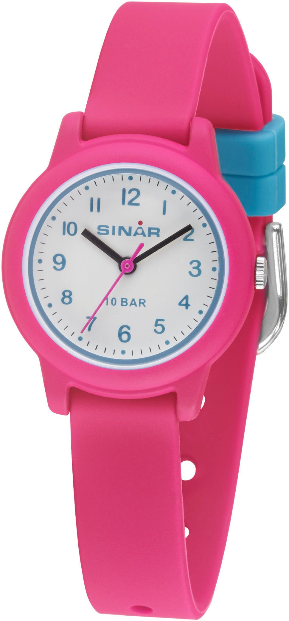 SINAR Quarzuhr XB-24-8, Armbanduhr, Kinderuhr, Mädchenuhr, bis 10bar wasserdicht,Geschenkidee