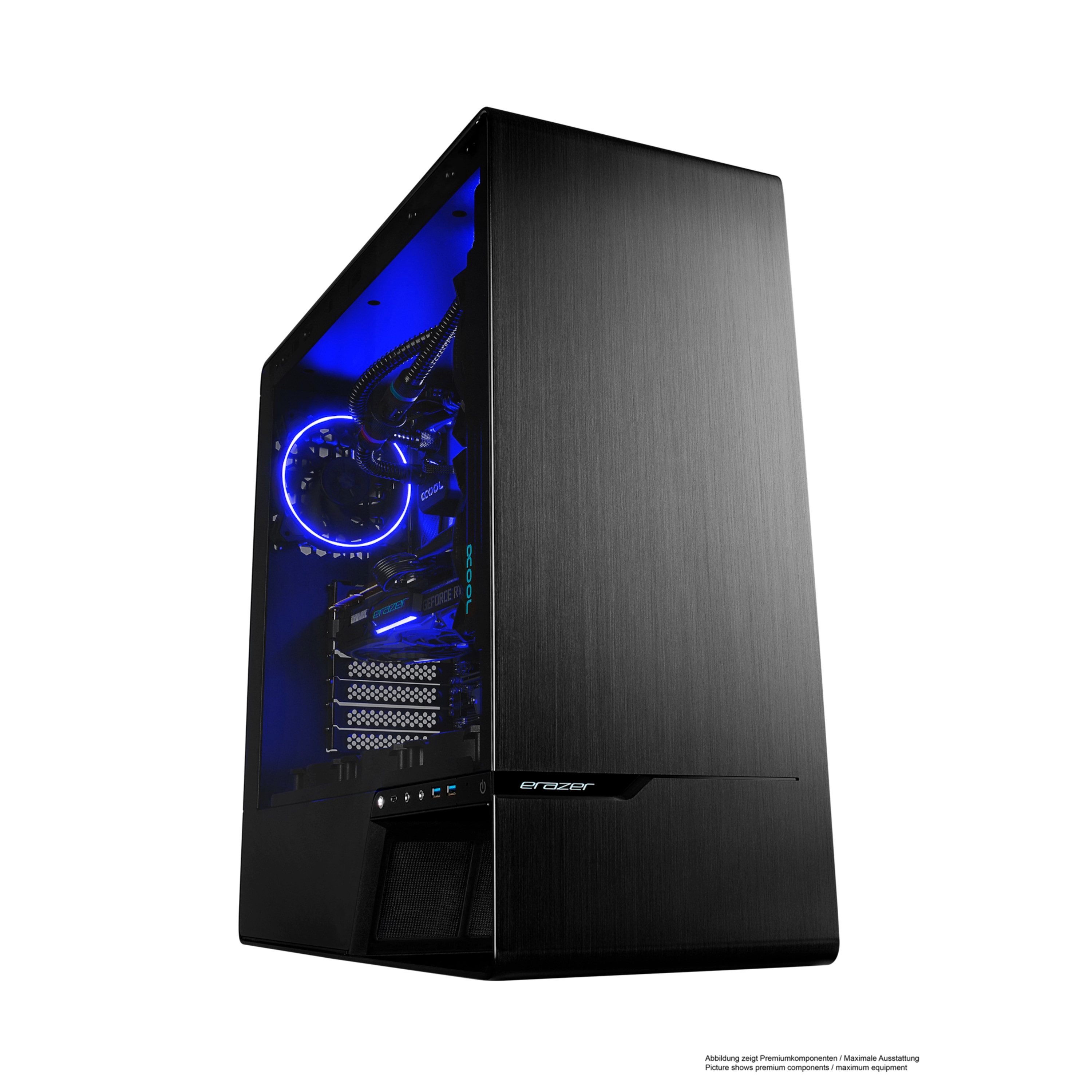 ERAZER Enforcer X10 Gaming-PC (Intel Core i9 14900KF Prozessor, Nvidia Geforce RTX 4080, 32 GB RAM, 2000 GB SSD, MD34780)