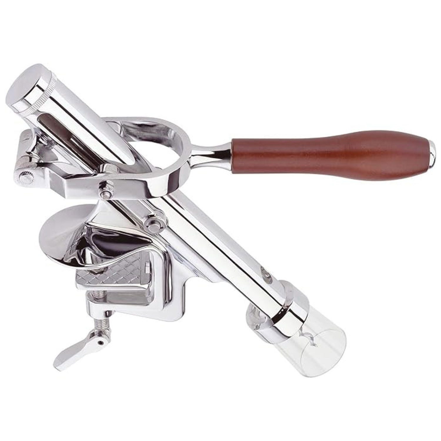 WESTMARK Korkenzieher Entkorker-Maschine zur Tischmontage, für Gastronomie/Profi-Küchen, Profi-Qualität, mit Korkabstreifer, BPA-frei