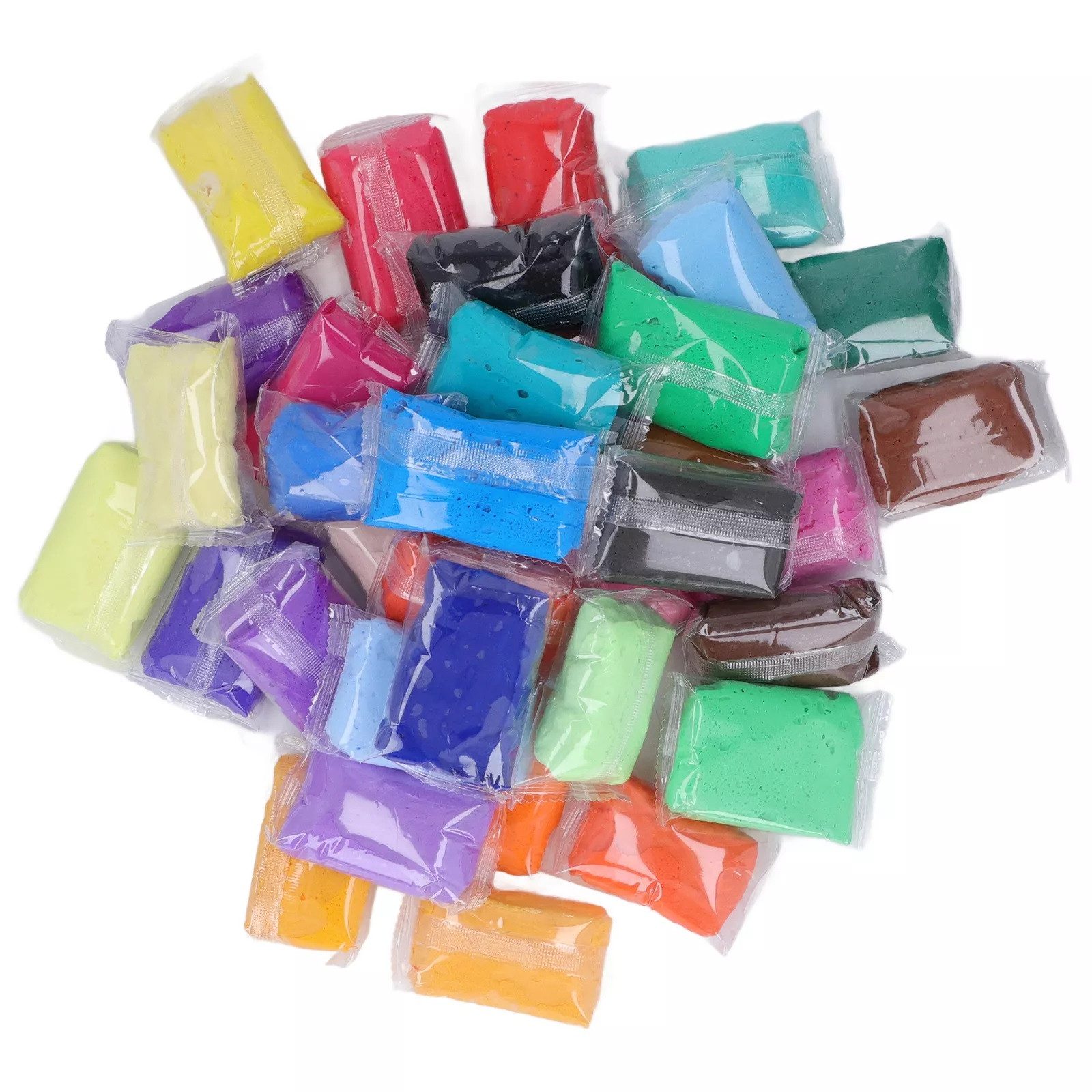 Wisam Knete Lufttrocknende Magische Knete für Kinder mit Modellierwerkzeug 12 (Spar-Set)