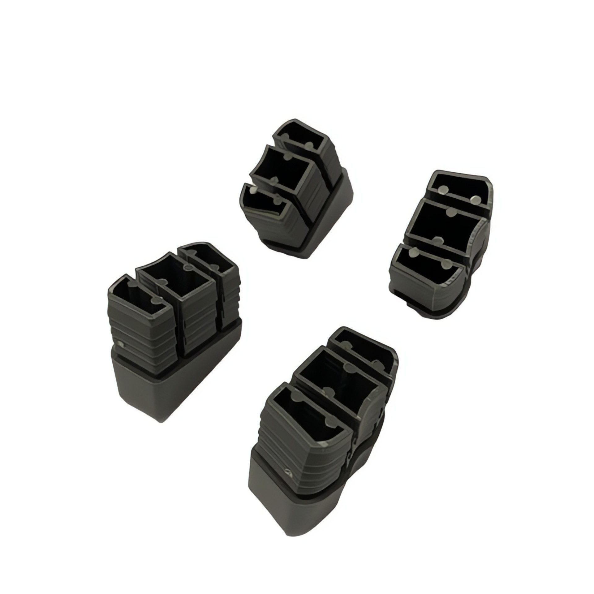 KETTLER Abdeckkappe Fusskappenset für Klappsessel Basic Plus Kettler anthrazit Kunststoff