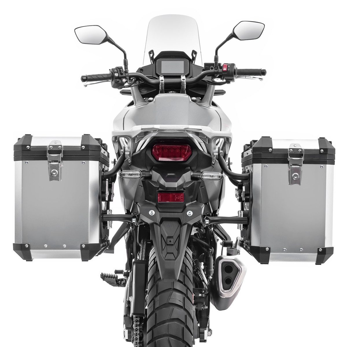 Bagtecs Kofferset Set Alukoffer+ Kofferträger passend für Triumph Tiger 1200 GT / Pro