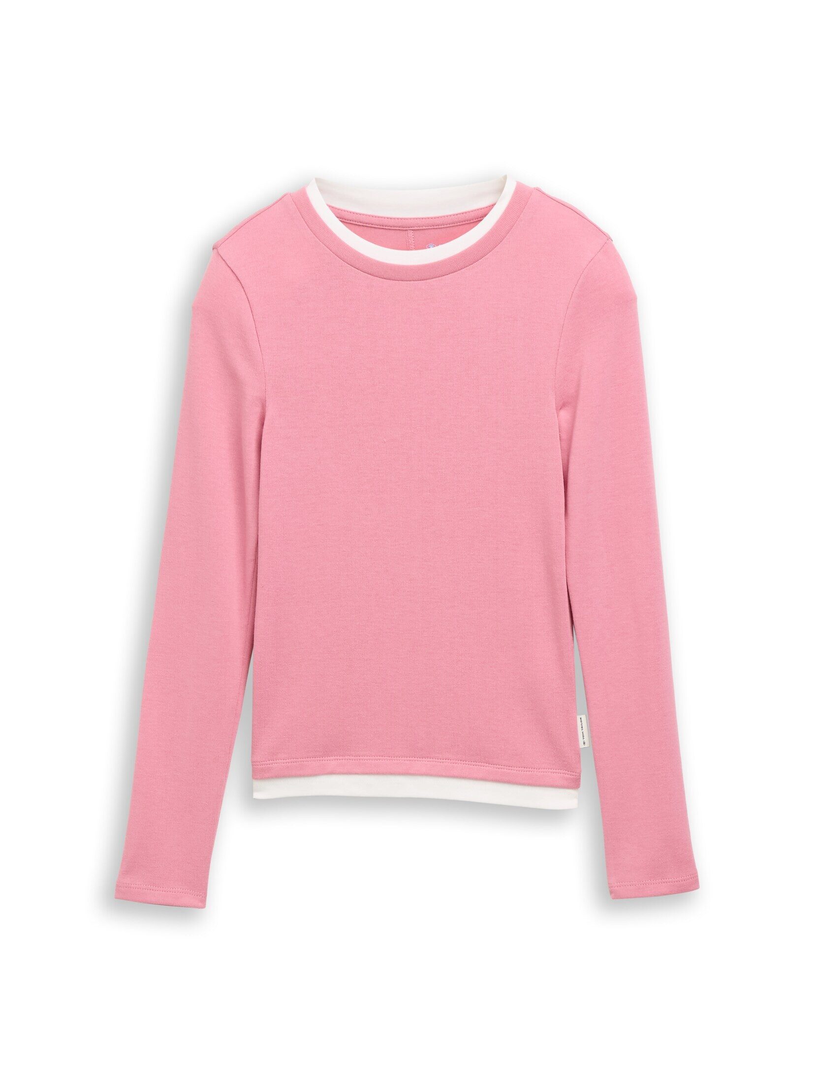 TOM TAILOR T-Shirt T-Shirt 2-in-1 Langarmshirt