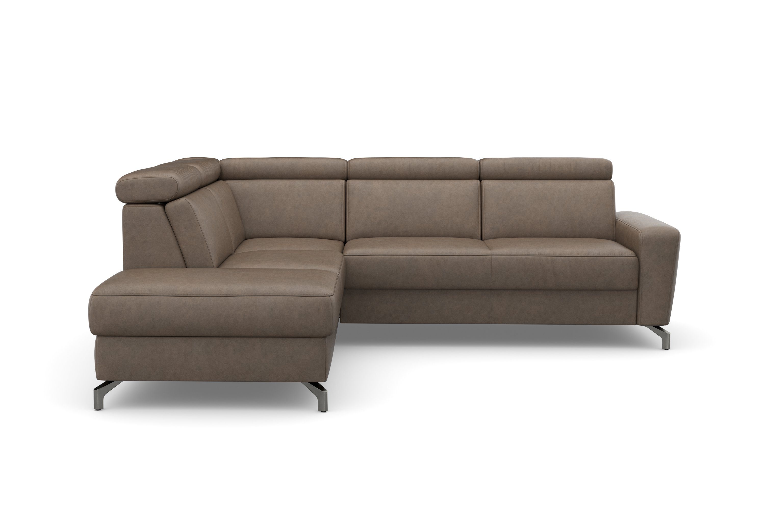 sit&more Ecksofa Scarlett L-Form, inklusive Kopfteilverstellung, günstig online kaufen