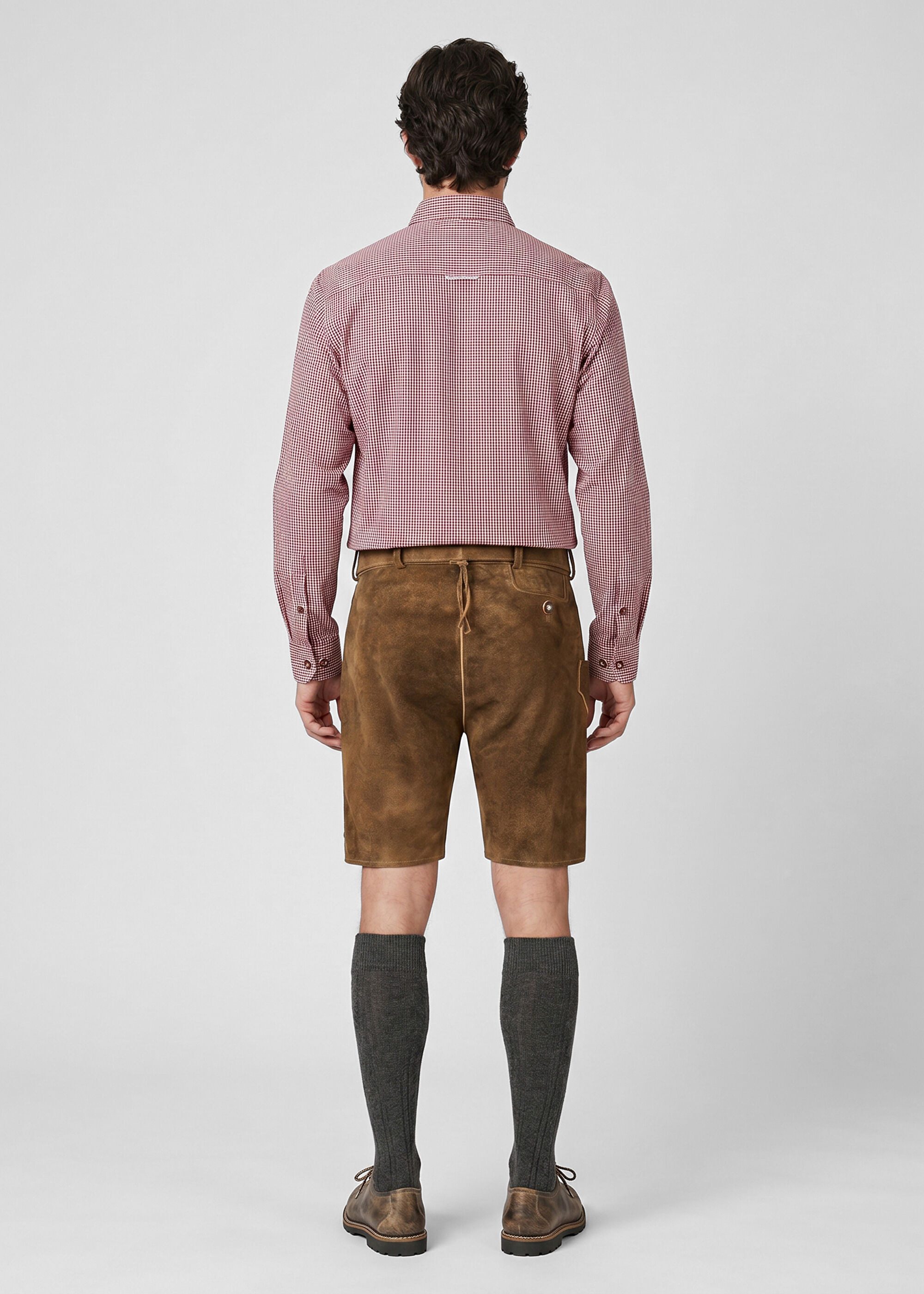 Spieth & Wensky Shorts Rampoldi Lederhose in Regular Fit