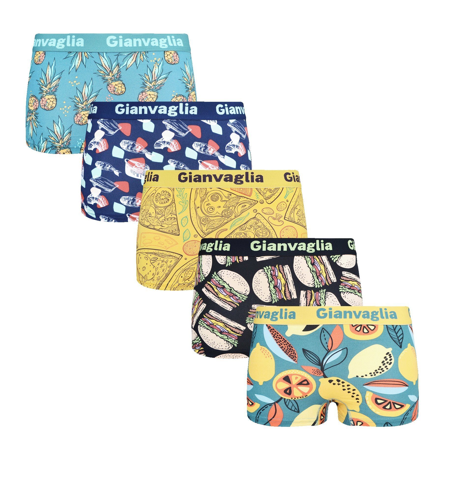 Rungassi Panty 5x Deluxe Damen Baumwolle Boxershort GVG 8805 Größe: L günstig online kaufen