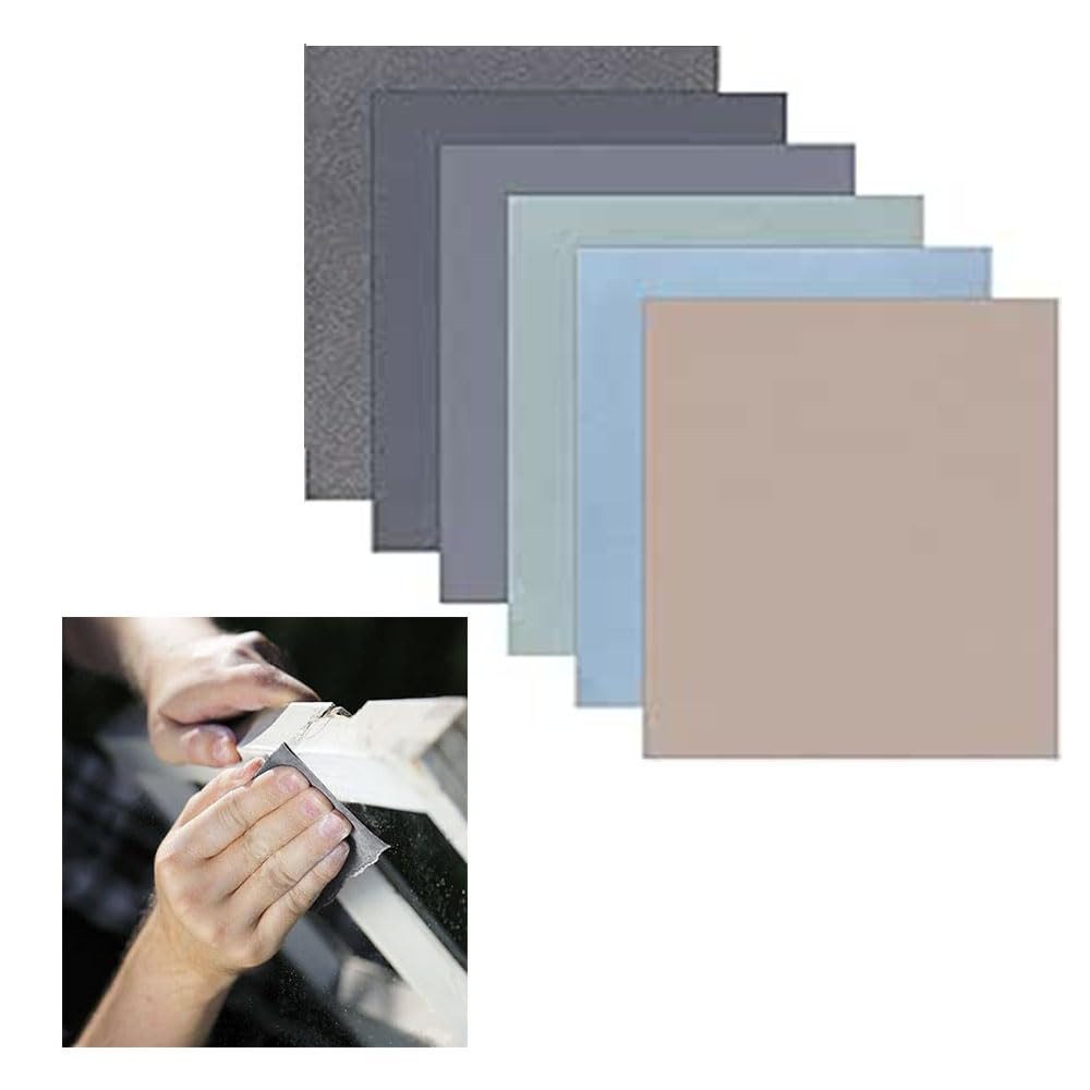 FELIXLEO Schleifpapier Schleifpapier Set Grit Schleifpapier Sortiment, (24 St)