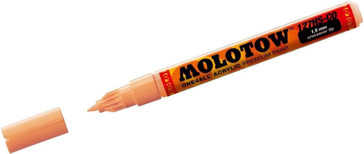 Thumbnail - MOLOTOW Permanentmarker Permanentmarker One4All 127 HS-CO nachfüllbar 1,5mm pfirsich pastell