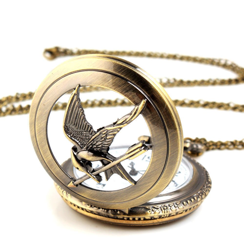 Schmuck-Elfe Taschenuhr Vintage Kolibri