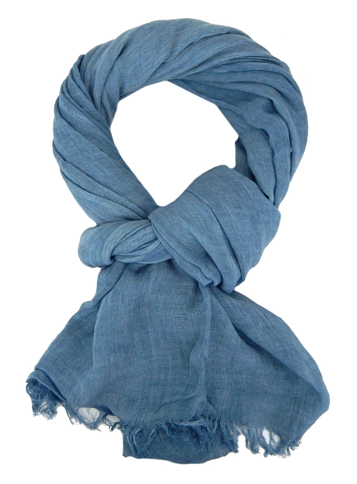 Ella Jonte Modeschal, breiter Herrenschal in 3 Farben Schal blau beige oder günstig online kaufen