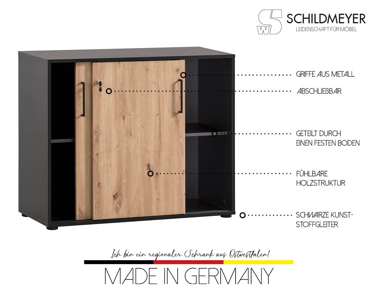 welltime Aktenschrank Aino