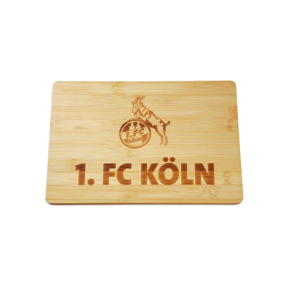 VertriebsArena GmbH Frühstücksbrett 1. FC Köln Schneidebrett Bambus "1. FC Köln"